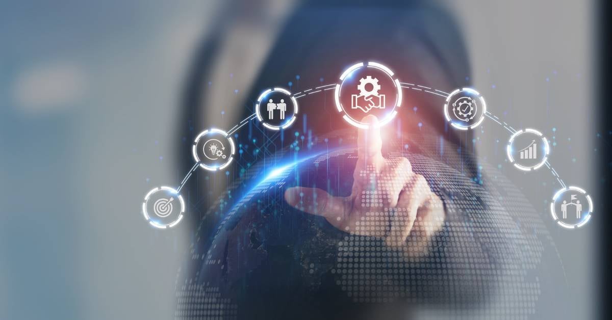 A digitized depiction of core values driving value