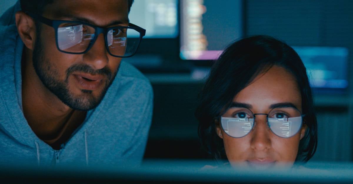 A-software-team-checks-AI-generated-code