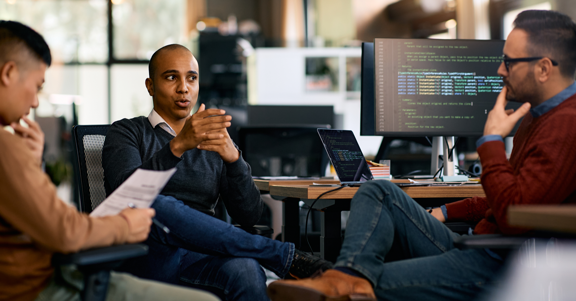 A software engineering team approaches a complex legacy software modernization project.